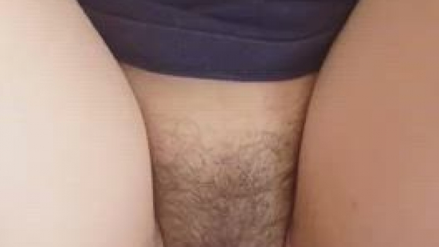 sucking my finger before he starts