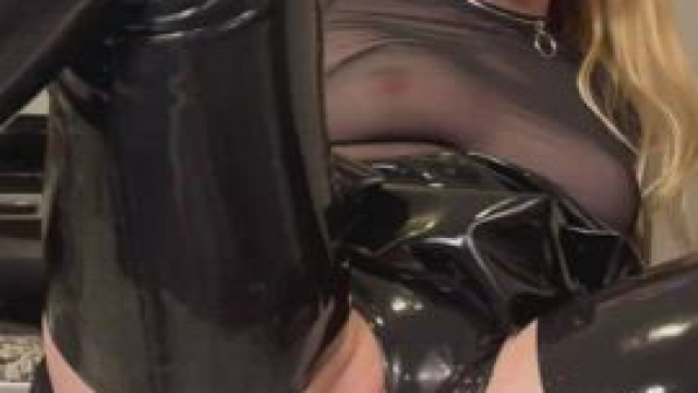 Playing with my ass like a good girl