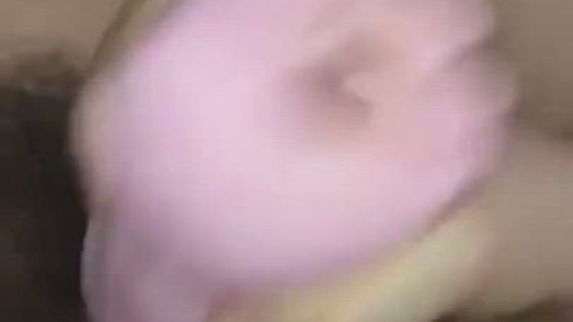 Cock to cock in a fleshlight