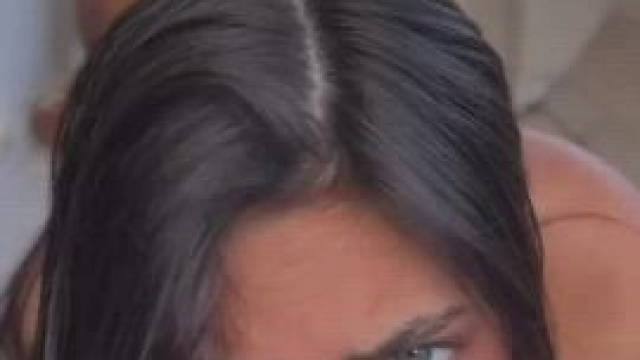 Damn I just love gagging on a fat cock