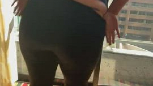 Fuck me against the glass