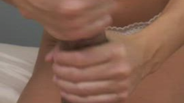 I think his moans mean I did a good job.