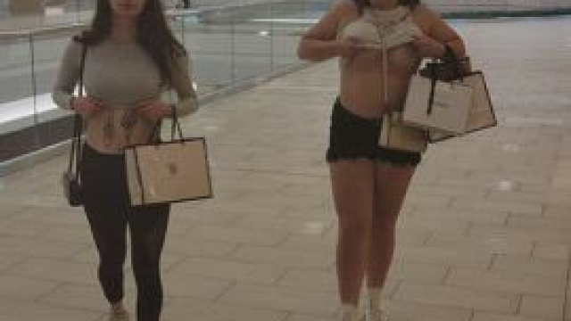 She didn’t think I’d lick her titty in the mall