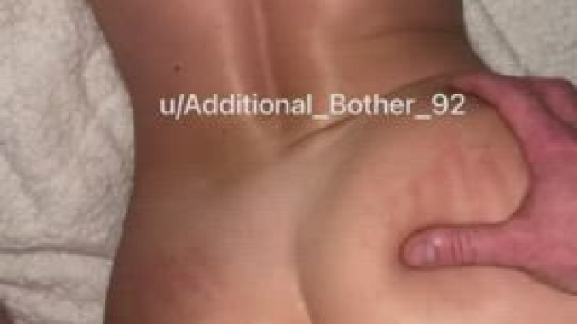 Fucking my cum into her, watch with sound on