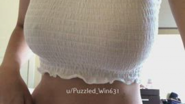 My bouncing tits will hypnotize you