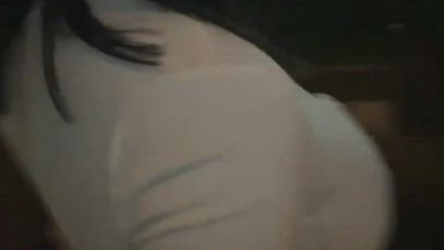 My wife’s booty rocking out in public