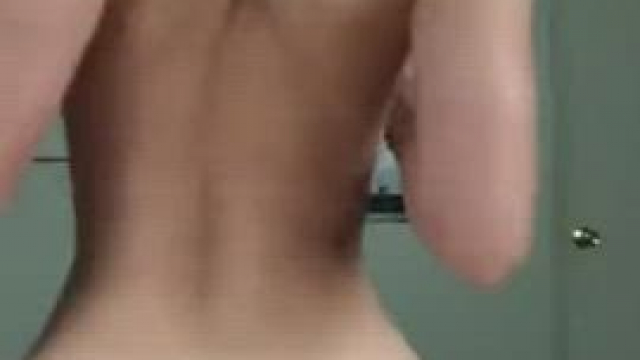 Slight Young girl Riding Until Being Filled Up