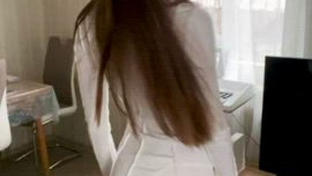 This dress hides such a yummy ass