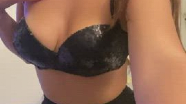 My 18 year old tits need a massage... will you do it for me