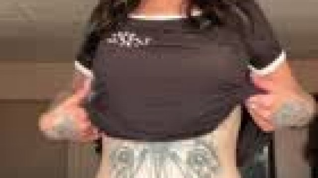 Is it the thigh jiggle or the pierced nipples for you?