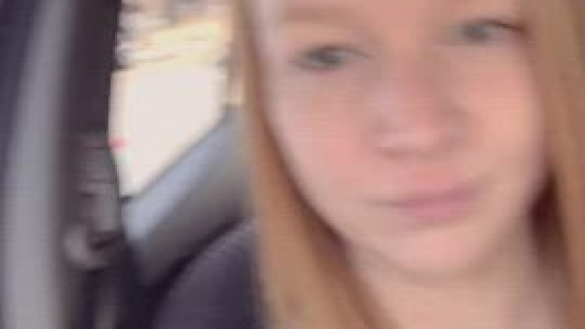 Starting the school day right with a cheeky flash in the parking lot [GIF]