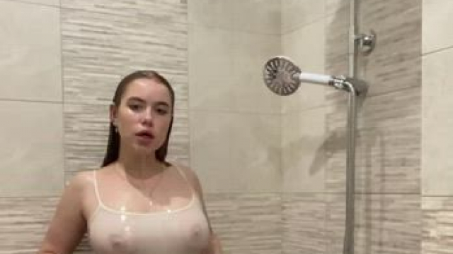 Let's take a hot shower together..