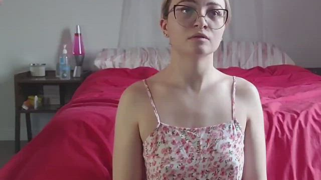 I paused my game so he could cum on my face