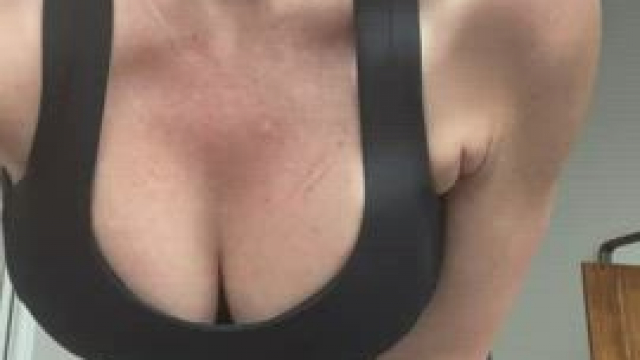 How many moms do you know wear a plug to clean the house just because it feels g