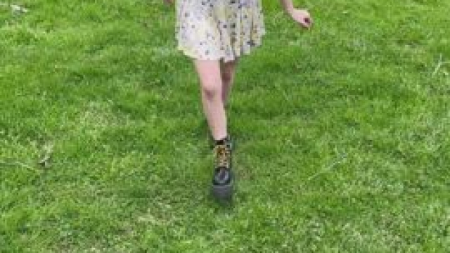 Spreading it in the park! [GIF]