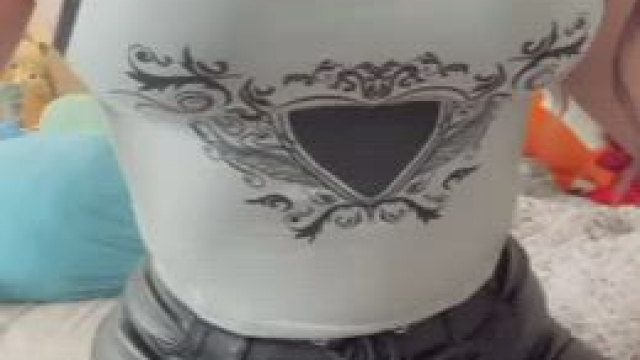 Will you join me on the bed and grab my boobs while they bounce?