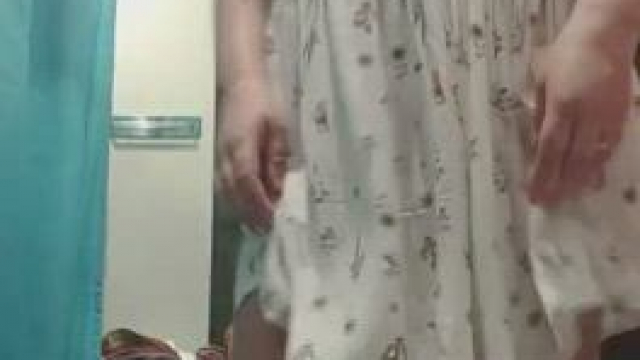 I went shopping and forgot to put on panties...