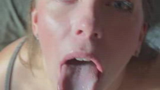 This good girl swallows!