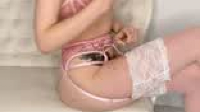 Wearing garter belt and stockings always make me feel so classy [f]