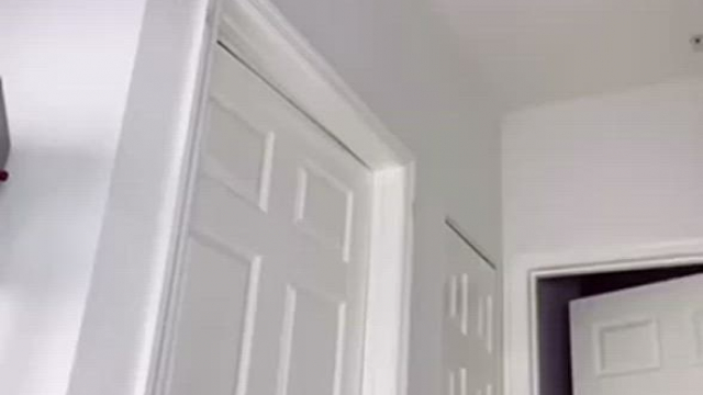 Your friend’s mom enter in your room like that when you woke up, what do you do 