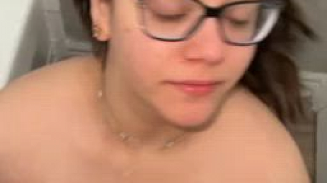 Quickies in the bathroom always get messy