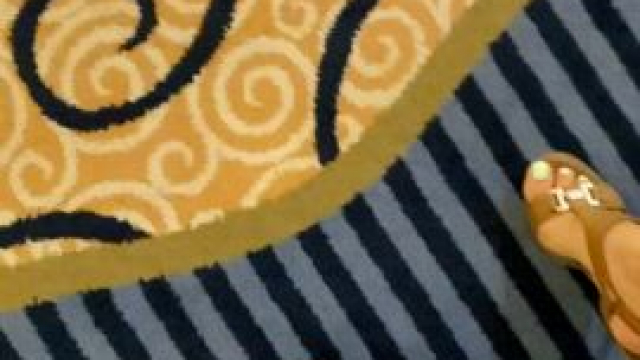 Took a Dare to walk down the Hotel Hallway Naked except for my Heels