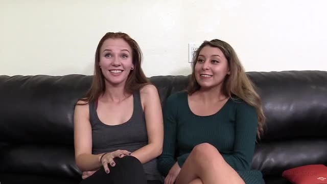 Mandy and Jamie meet the casting couch - Porn Gif with sourc