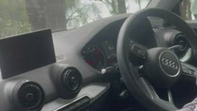 Xmas shopping is stressful! So we let off some steam in the carpark ;) [F]