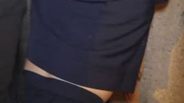 Cumming on her uniform (Mari Shinagawa)