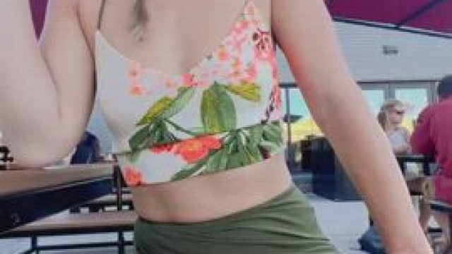 I was so nervous but I still did it