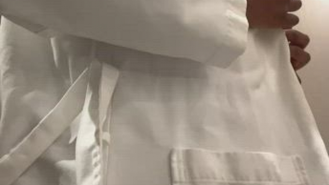 Nothing better than walking around naked