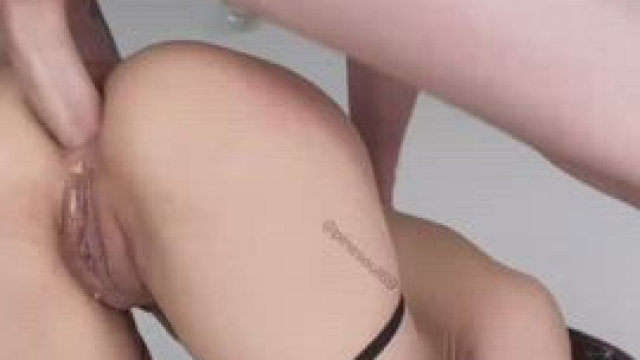 Begging for a deep cream pie