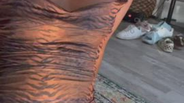 A small tight dress for a small tight body