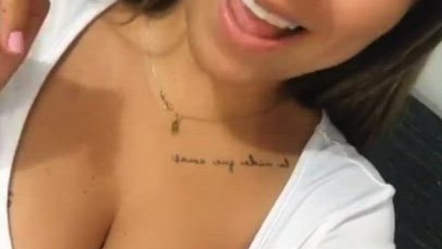 Latina mama drops her giant jigglin tits