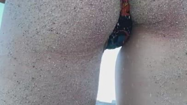 Have you ever done it in the beach? [F]