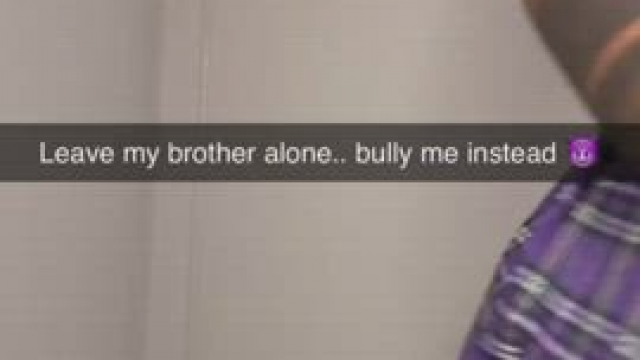 Your Little Sister Was the Perfect Distraction for Your Bully