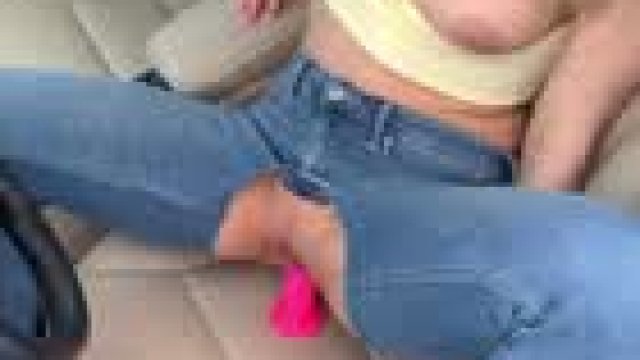 Sometimes i take a break from the road to screw my fav pink sextoy