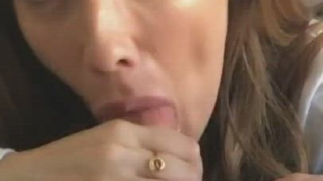 Making her husband watch