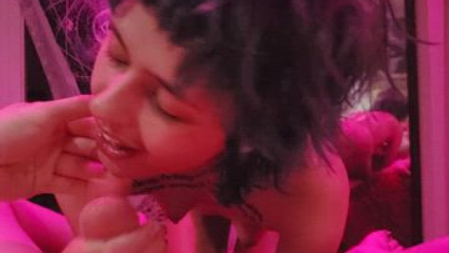 Passionate dick sucker