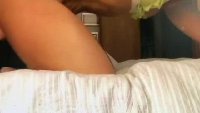 My mom loves her big dildo. But she loves cock even more