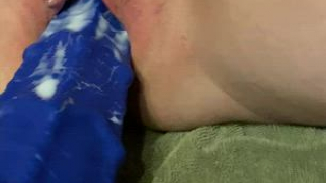 Giving my pussy a workout