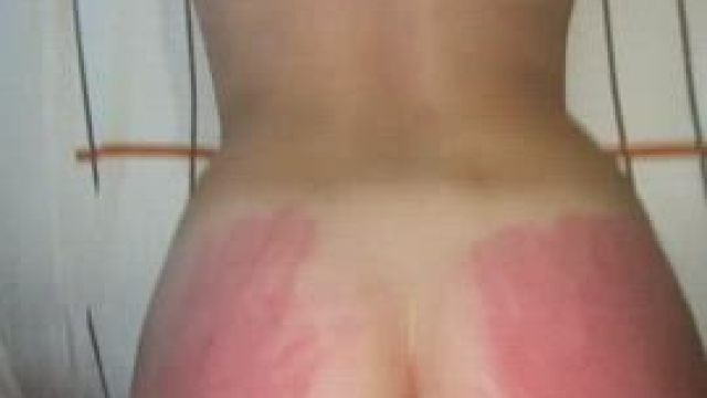 Couldn’t hold back any longer with her perfect spanked ass right there. So I had