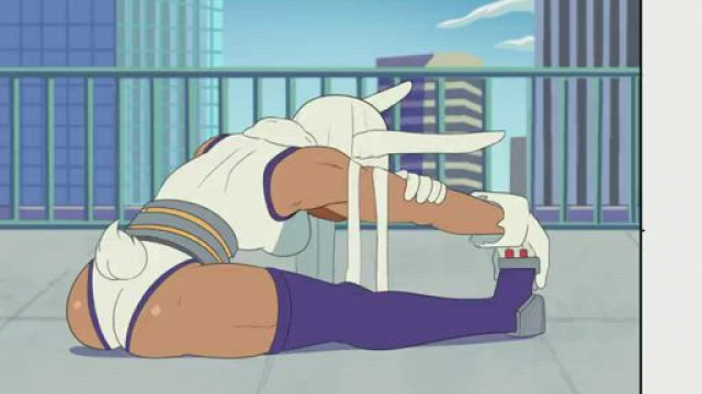 Mirko is preparing for patrol and notices you're looking (zeromomentaii)