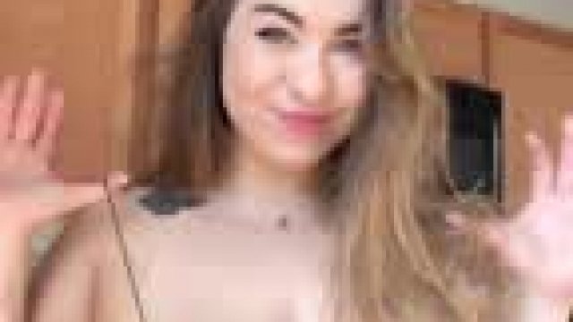 honestly they were about to fall out of this tiny shirt anyway, so why not just 