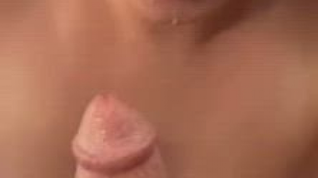 Sucking morning wood