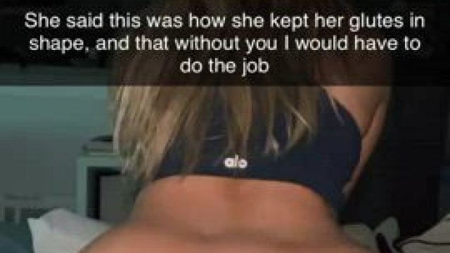 She values her workout