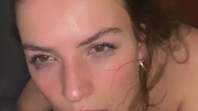 That naughty smile in the end