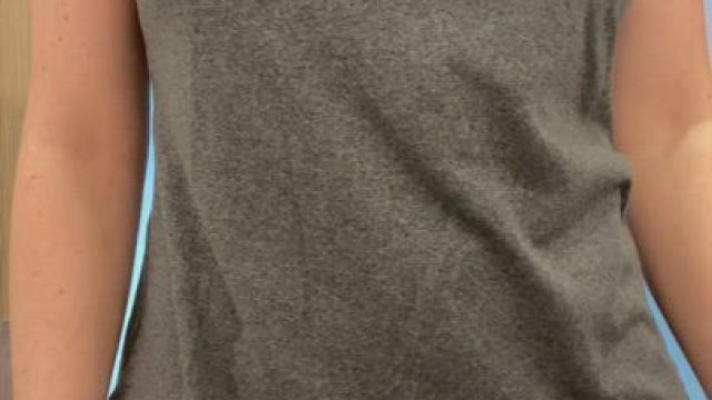 Letting them breathe after a long workout.