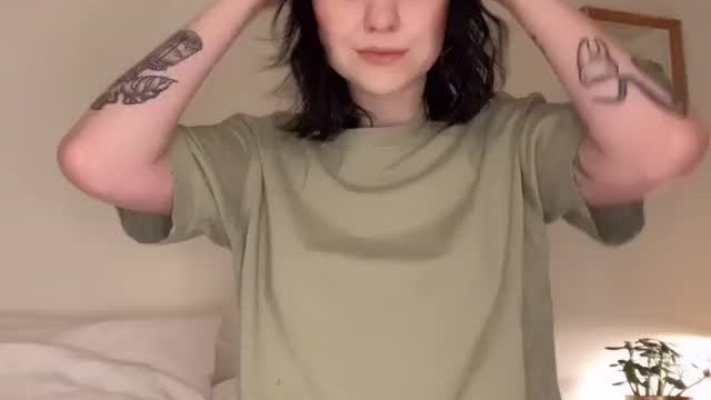 Ripping my dress straight off