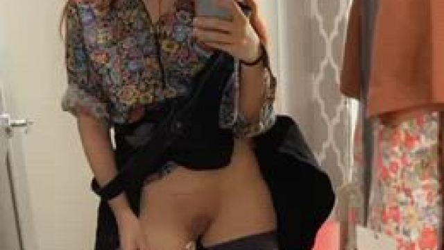 There’s just something about fitting rooms…